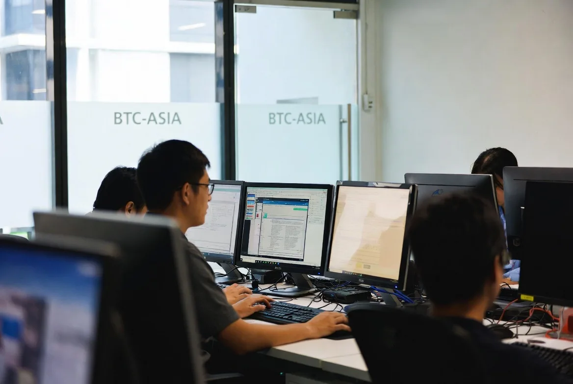 BTC-ASIA team workspace
